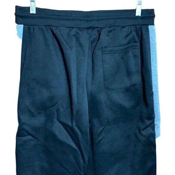 Galaxy by Harvic Mens Joggers Sweatpants Slim Fit Casual Athletic Black Red XL - Picture 3 of 10